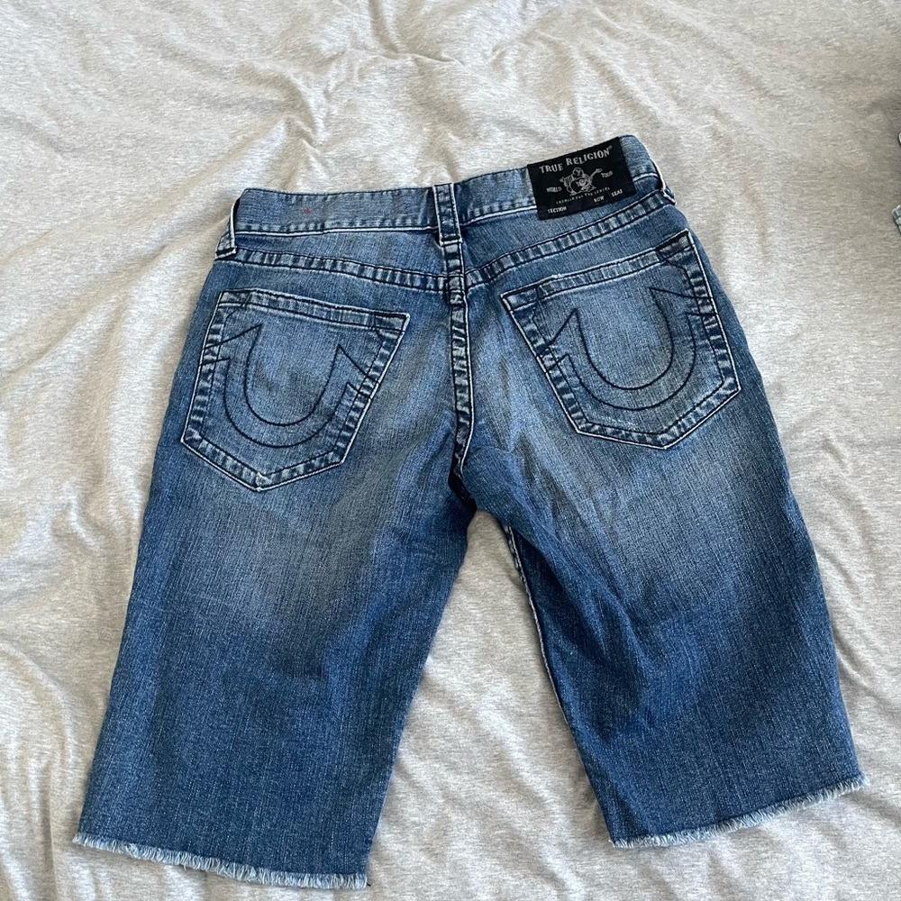 men's true religion jean shorts
